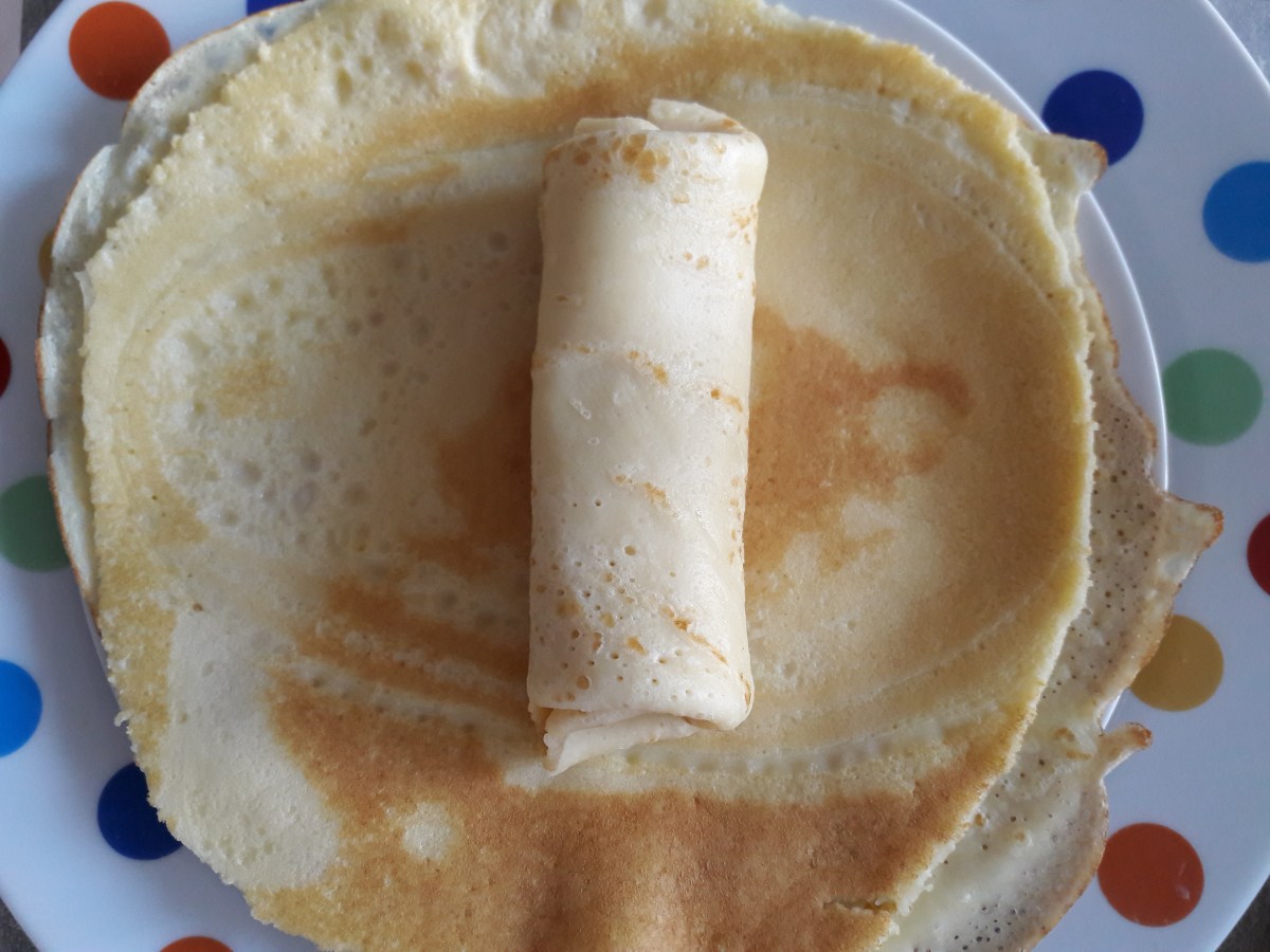 Recette de crêpe pour bébé a la&nbsp;compote